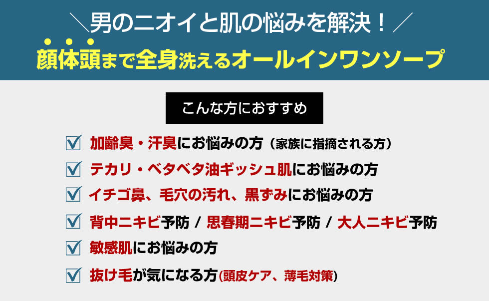 ★超目玉 68%OFF!!★ 【メンズベイビー1周年記念!本店だけの特別価格】ベイビースキンソープM(3個セット)【愛称:メンズベイビー】80gx3個